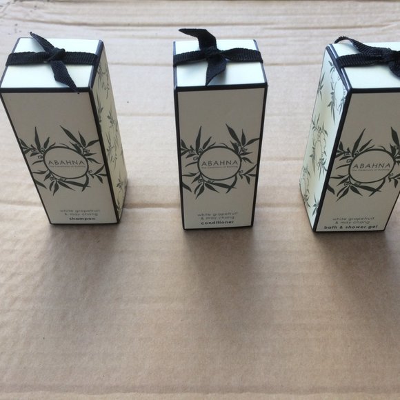 -bath shower gel shampoo and conditioner set with white grapefruit and may chang - Picture 3 of 4